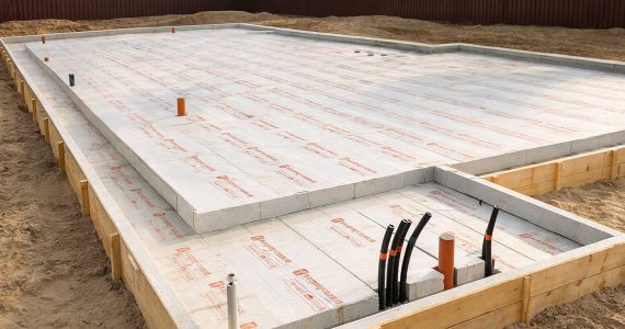 Монтаж УШП в Белогорске (Крыму)