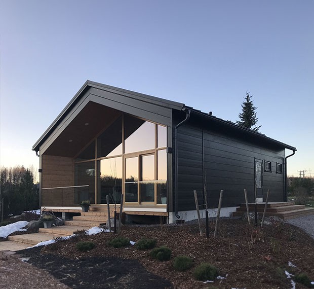 Столбчатый забивной фундамент в Белогорске (Крыму)